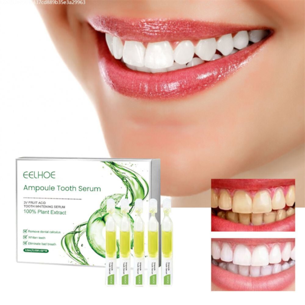 Ampoule Toothpaste, Ampoule Tooth Serum, Teeth Whitening Essence, Teeth Whitening Gel, Removal of Tartar and Plaque and Various Oral Problems None