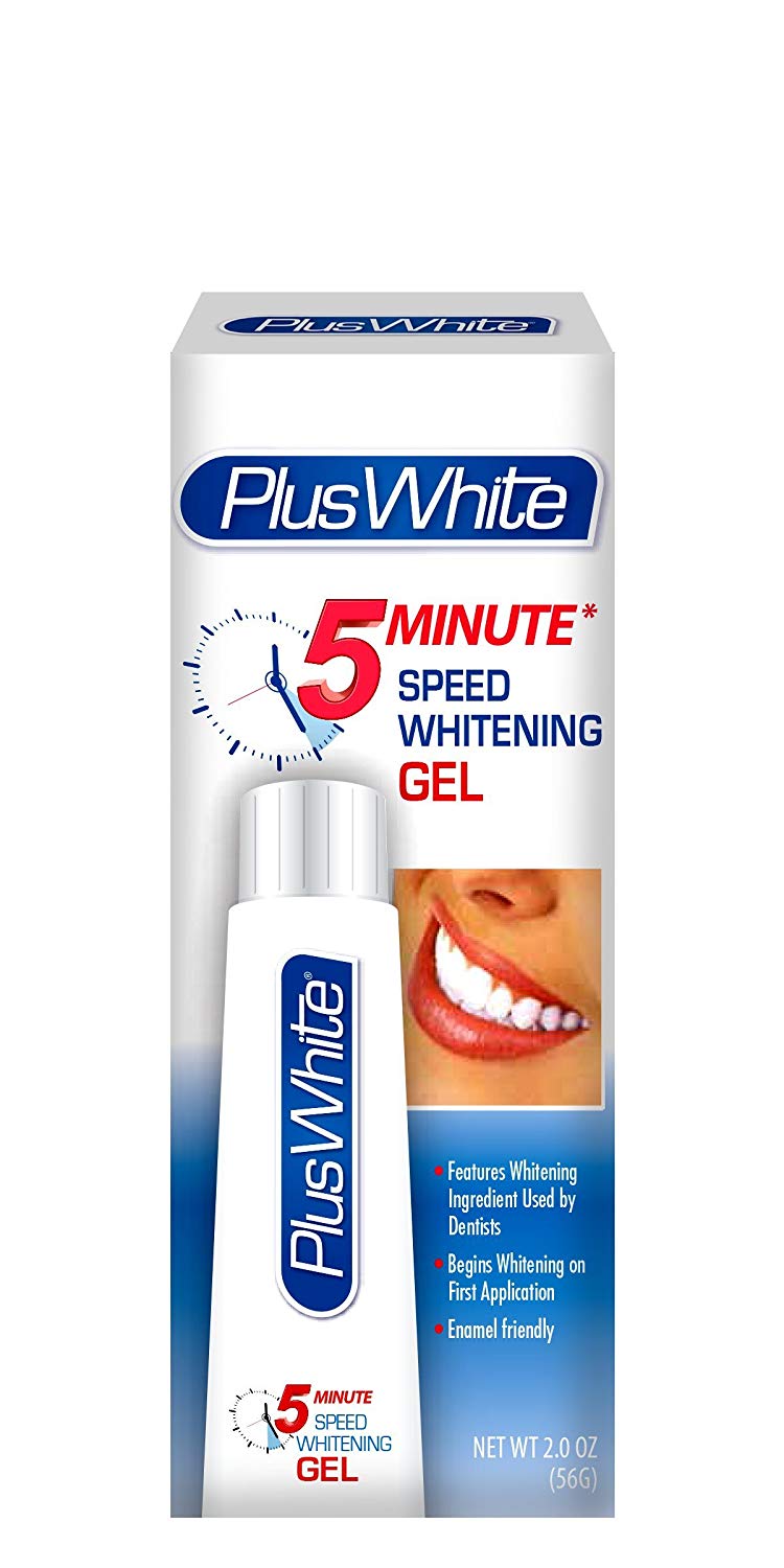 2 Pack Plus White 5 Minute Premier Speed Whitening Gel, 2.0 Ounce each Plus White