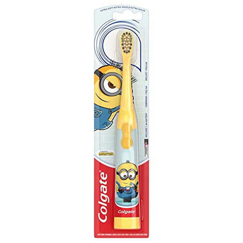 Colgate, Kids Battery Powered Toothbrush Minions Extra Soft Bristles, Visit the Colgate Store