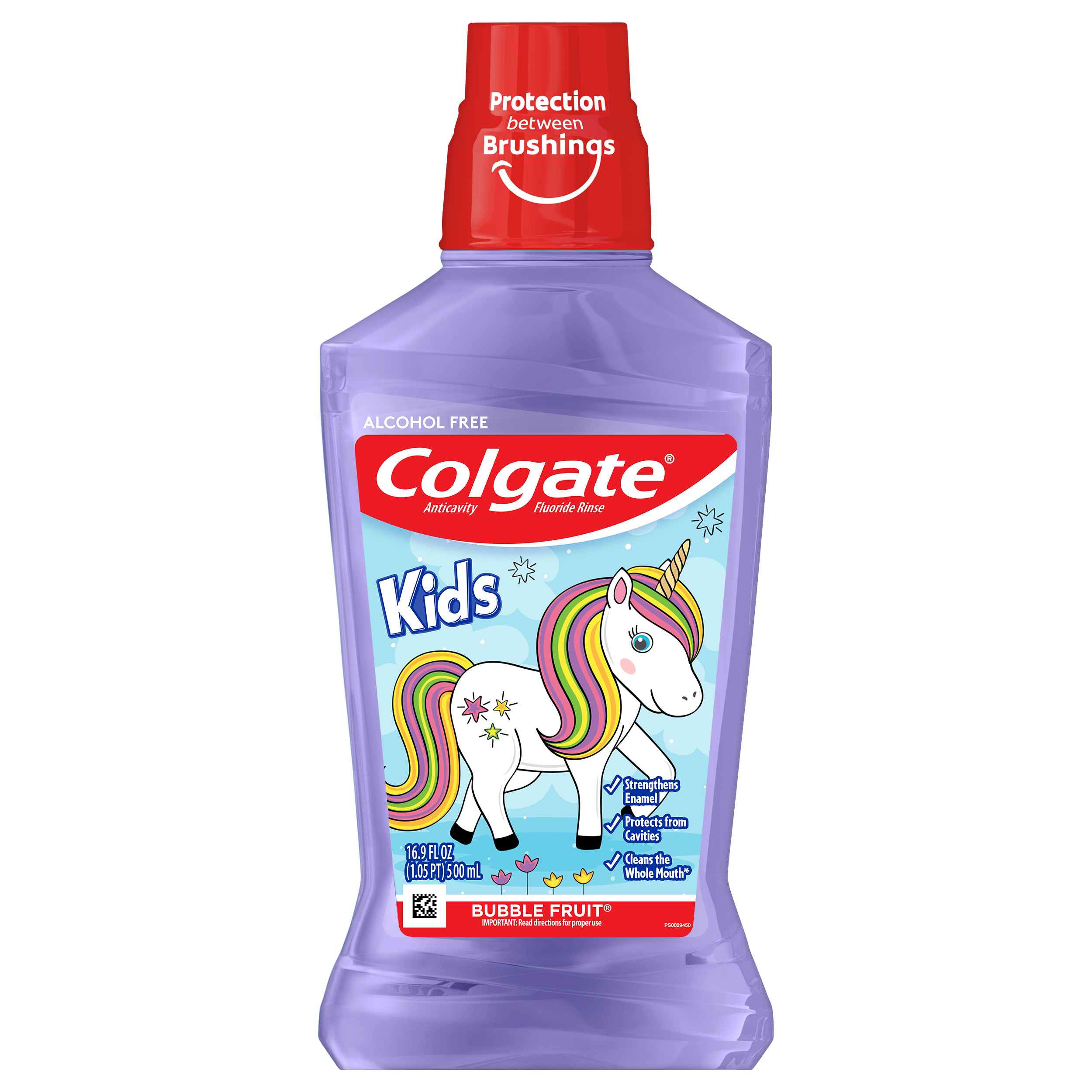 Colgate Kids Mouthwash, Unicorn, Bubble Fruit, 16.9 fl oz Visit the Colgate Store