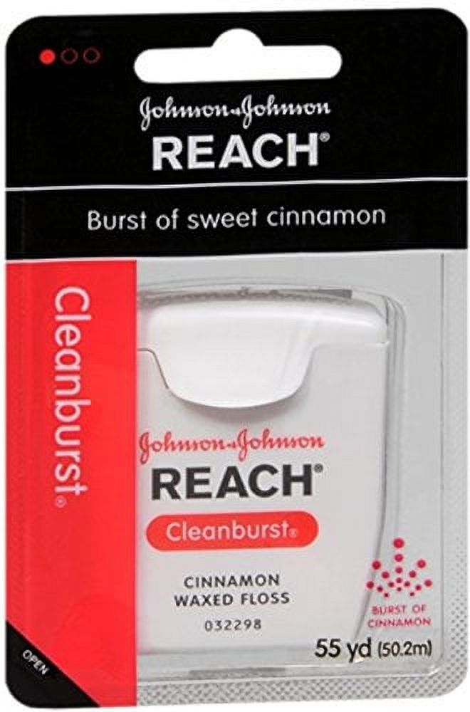 REACH Cleanburst Waxed Floss 55 Yards 8) Reach