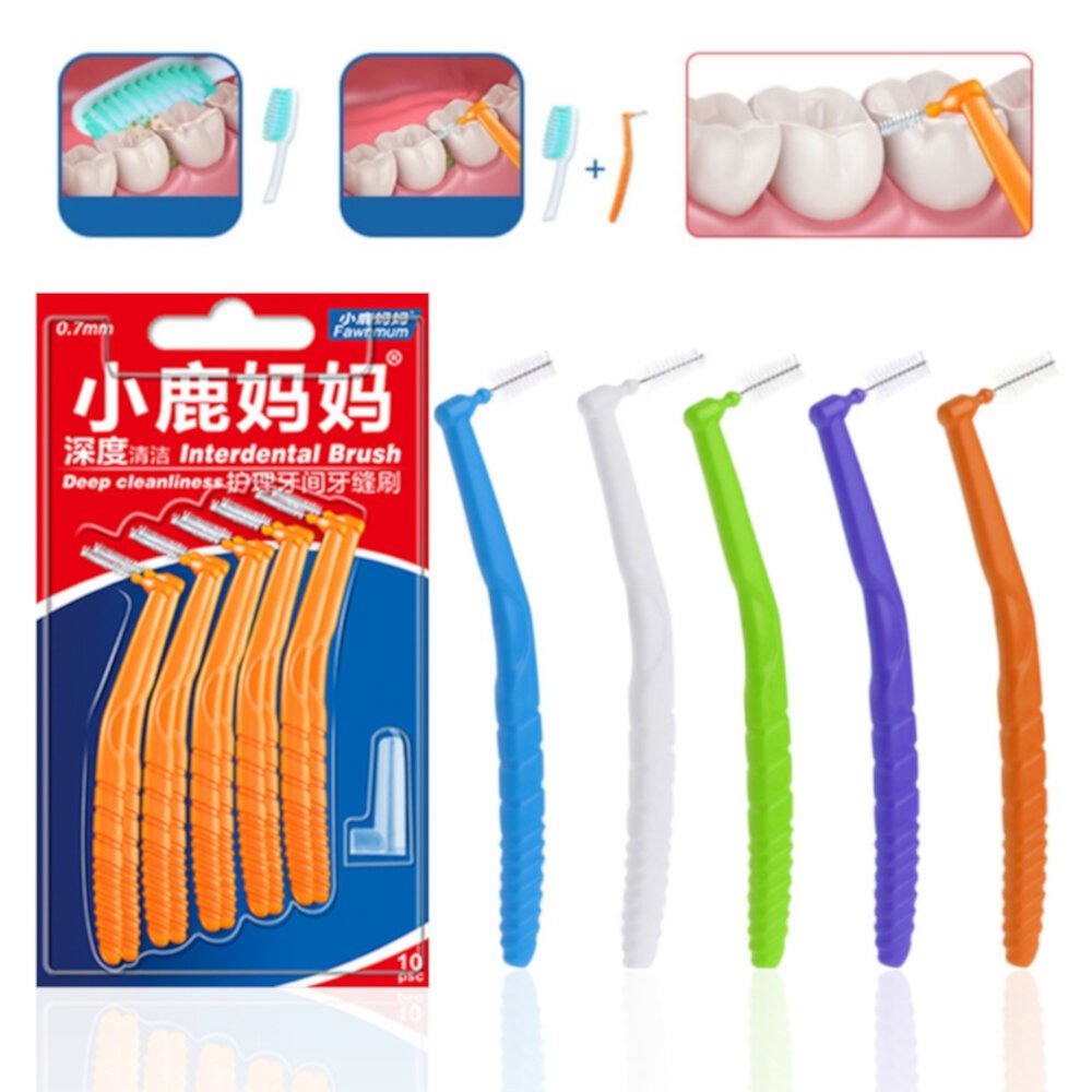 BE-TOOL 10/50Pcs Interdental Brush Deeply Cleaning Cleaners Tooth Dental Brushes Between Teeth Health Be-Tool