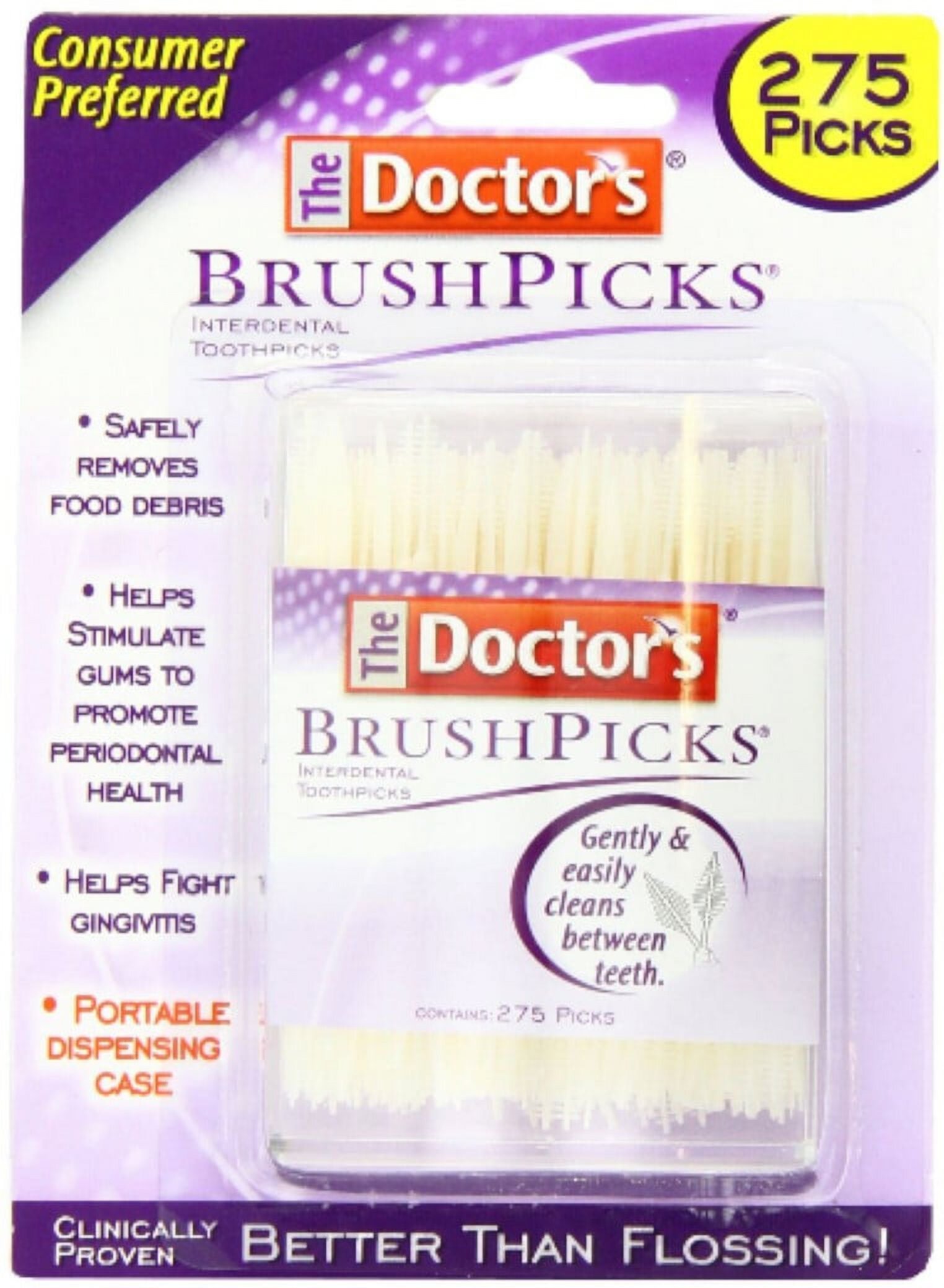 The Doctor's BrushPicks 275 each (Pack of 3) The Doctor's