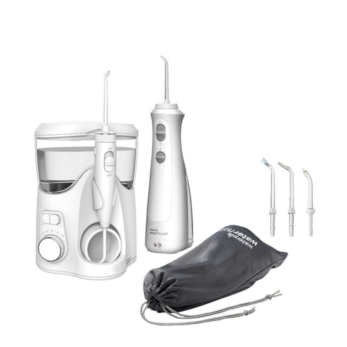 Waterpik Ultra Plus and Cordless Pearl Water Flosser Combo Pack Visit the Waterpik Store