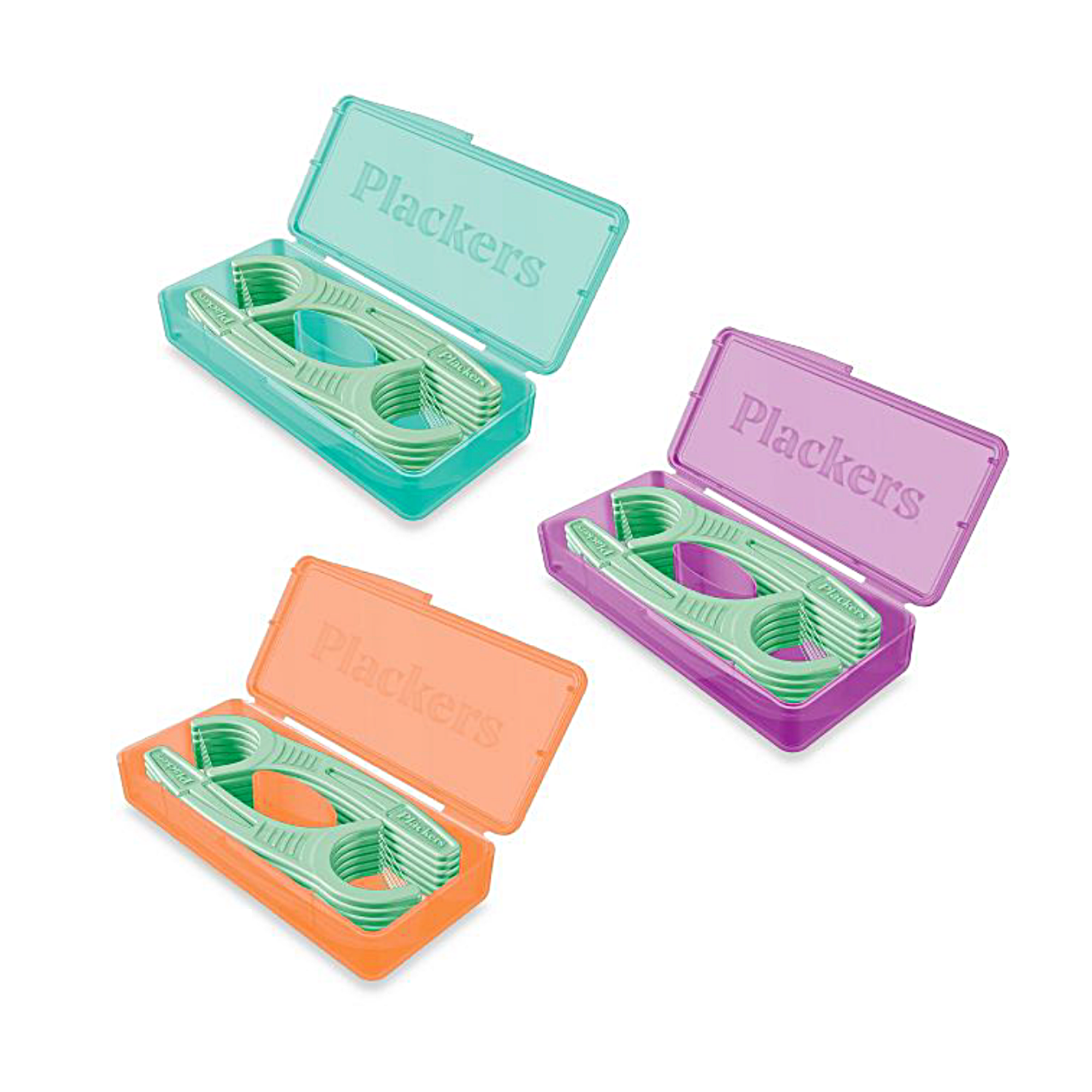 Plackers Micro Mint Mint Dental Floss Picks with Travel Case, 12 Count (3-Pack) Visit the Plackers Store