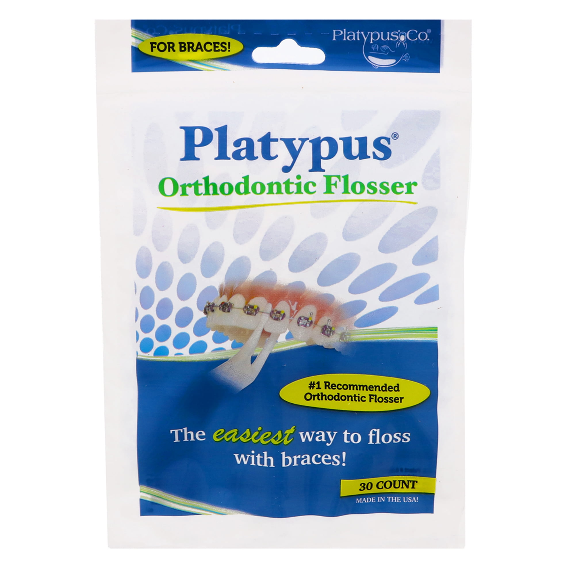 Platypus Orthodontic Flosser 30 Each Platypus