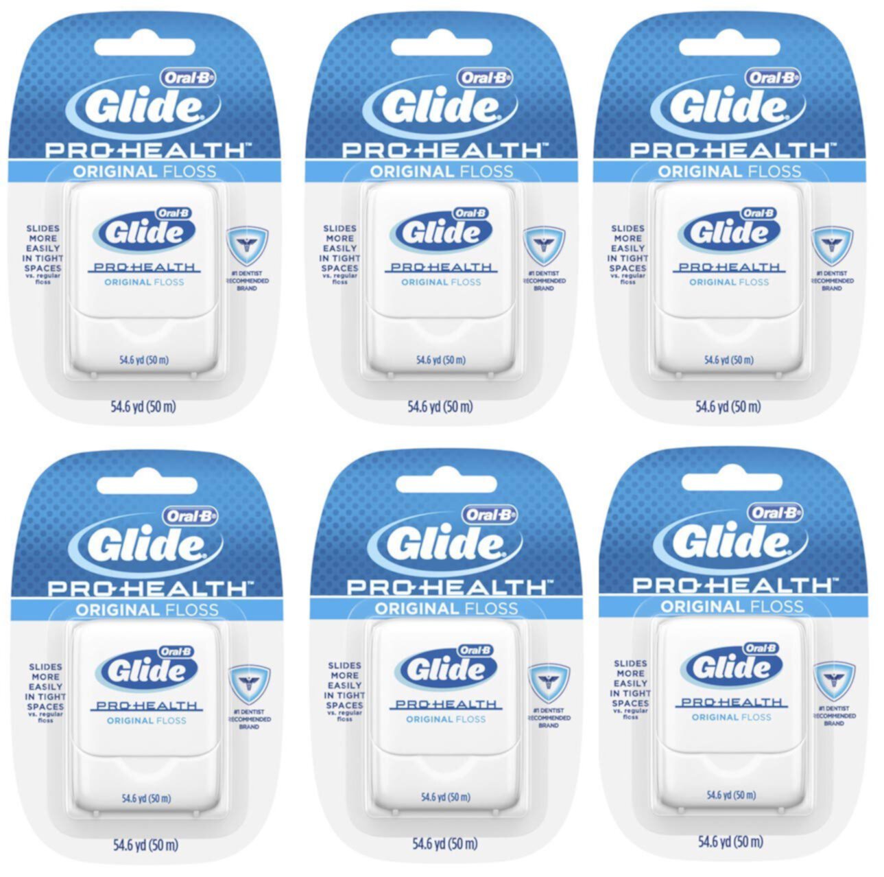 Oral-B Glide Pro-Health Dental Floss, Original Floss, 50m, Pack of Visit the Oral-B Store