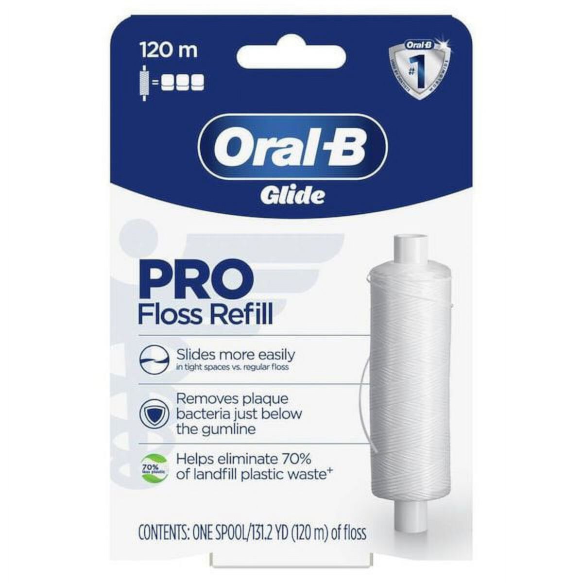 Oral-B Glide PRO Floss Refill, 120m Visit the Oral-B Store