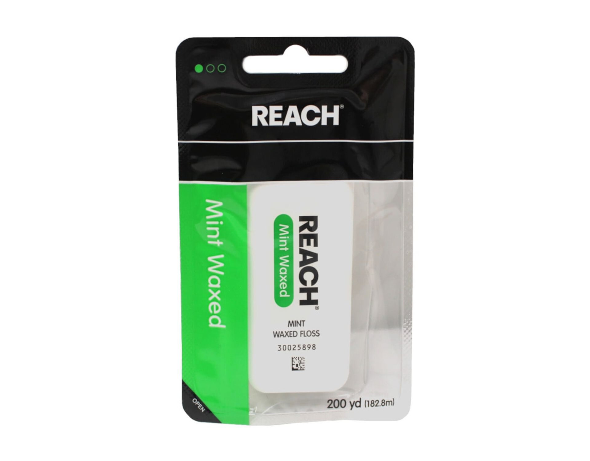 REACH Mint Waxed Floss 200 Yards Reach