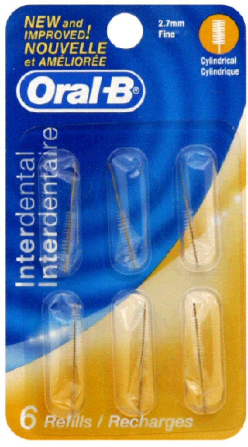 Oral-B Interdental Brush Refills Cylindrical 6 Each Visit the Oral-B Store