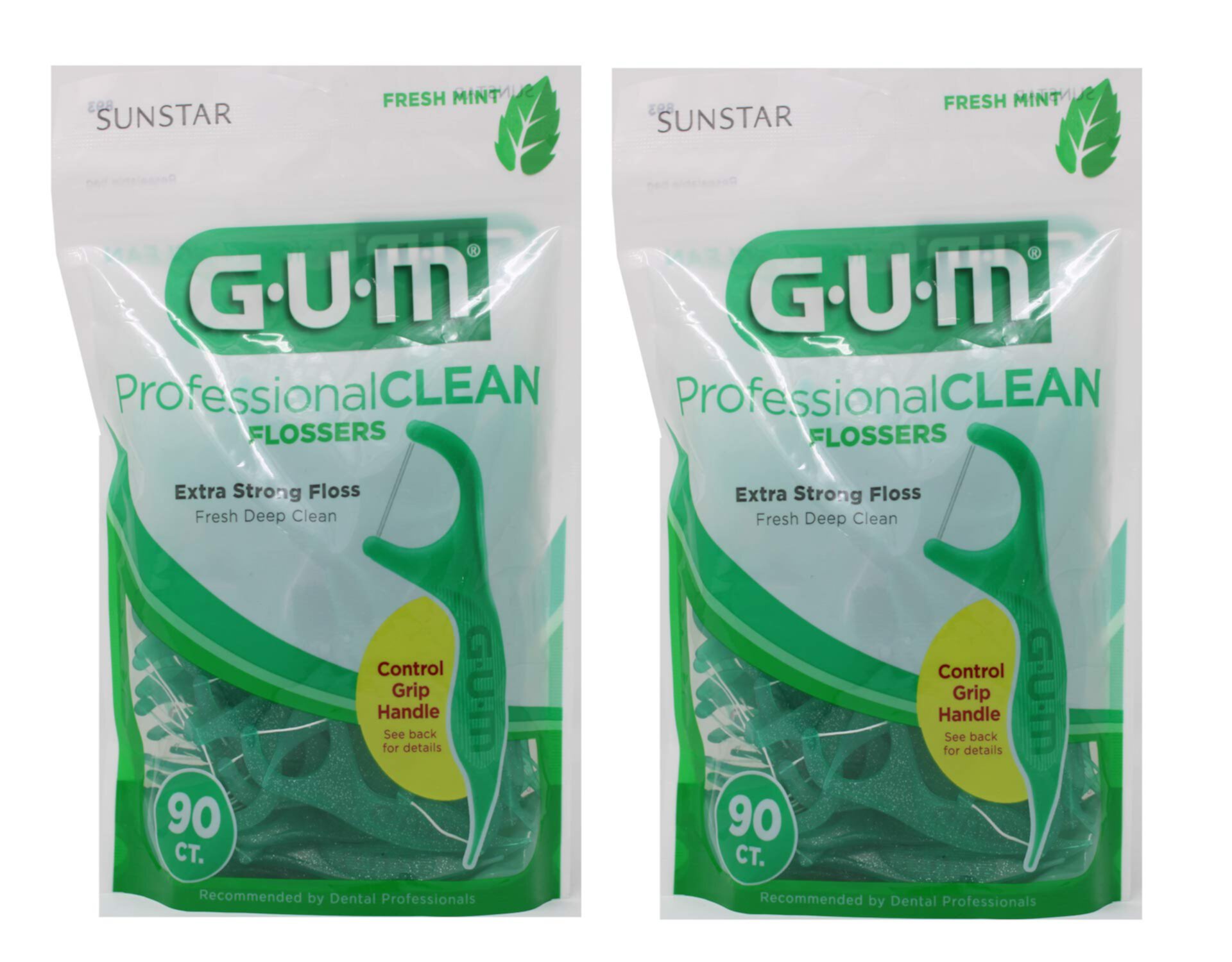 Gum Professional Clean Flossers, Fresh Mint 90 ea (Pack of 2) C14 Visit the GUM Store