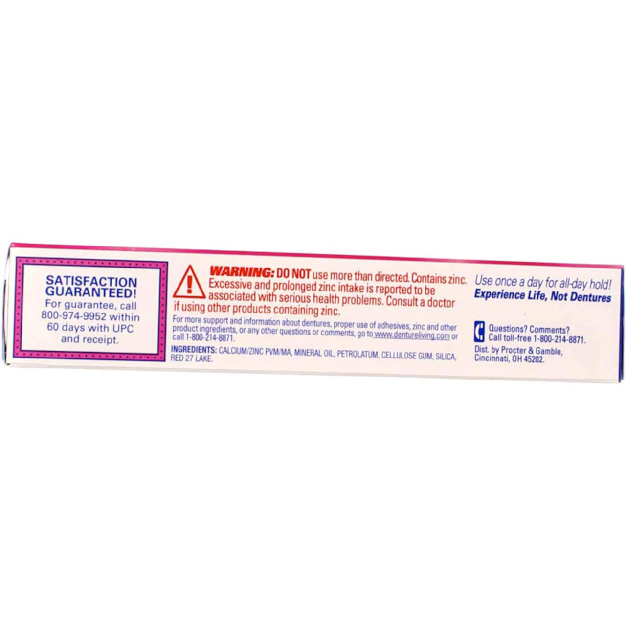 Fixodent Complete Denture Adhesive Cream, Original, 2.4 oz (Pack of 1) Fixodent