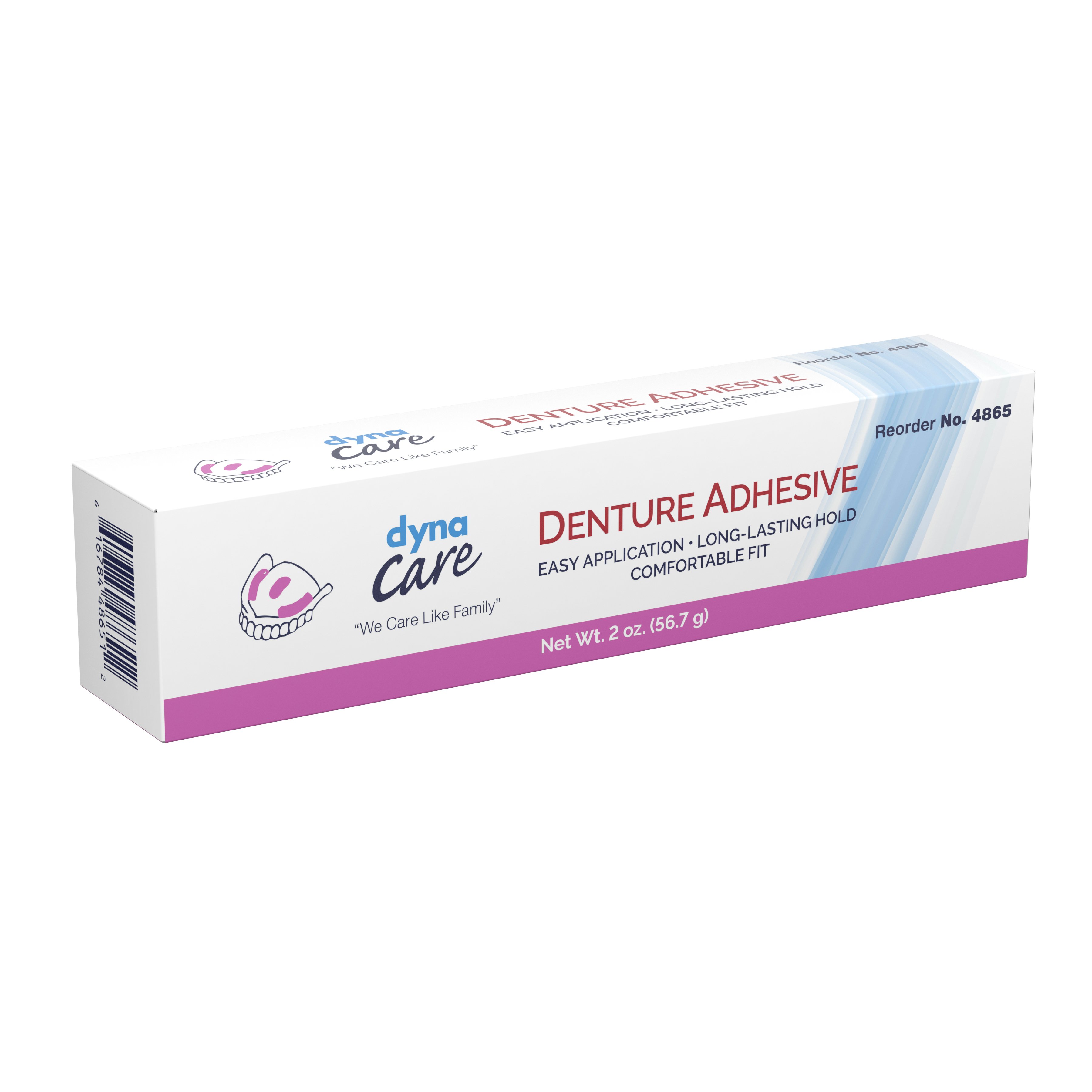 Dynarex Denture Adhesive 2 oz. Cream 4865 Dynarex