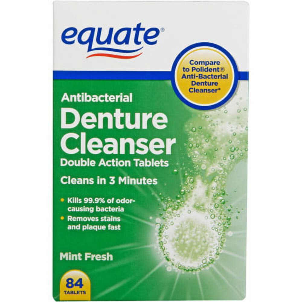 Equate Double Action Denture Cleanser Equate