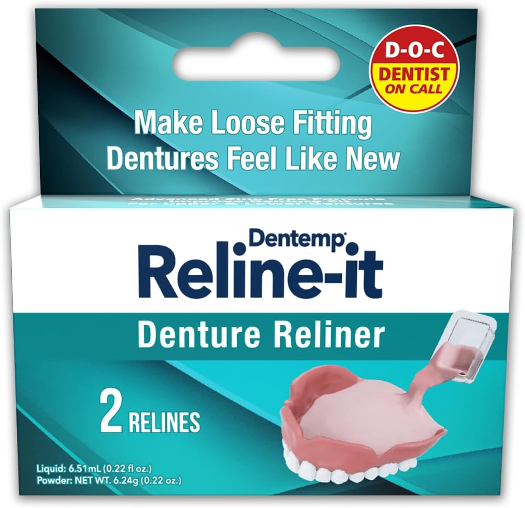 Dentemp Reline-It Denture Reliner Dentemp