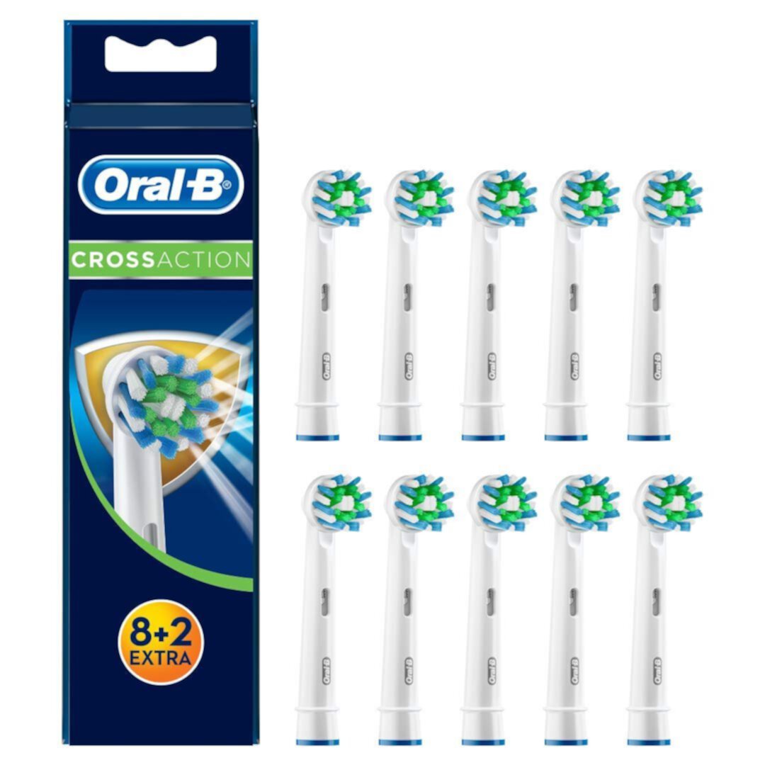 Oral-B CrossAction Replacement Toothbrush Heads Visit the Oral-B Store