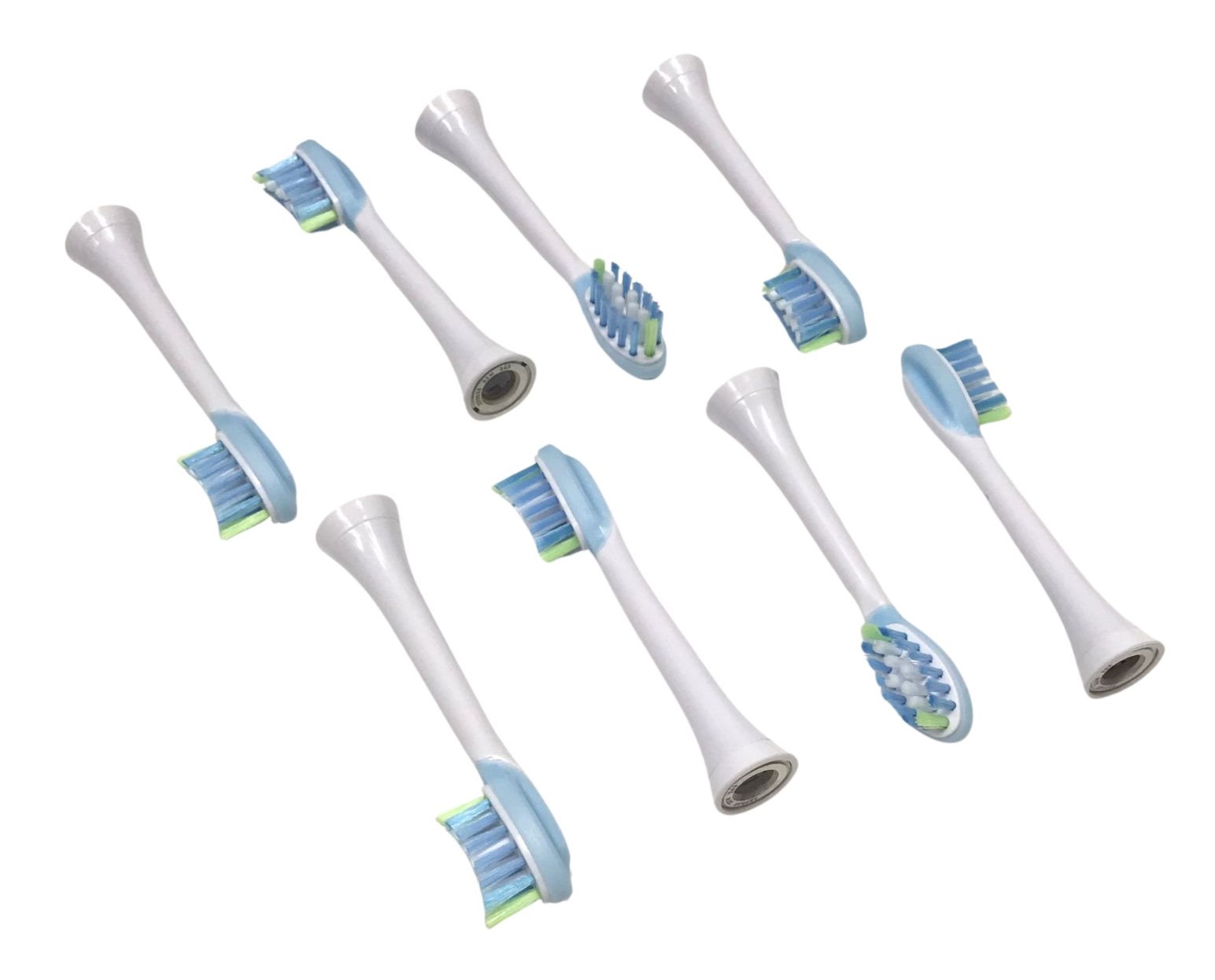 Toothbrush Heads 8 Pack Premium Plaque Control Sonicare Models FlexCare HX6902, HX6902/02, HX6911, HX6911/02 Lazellz