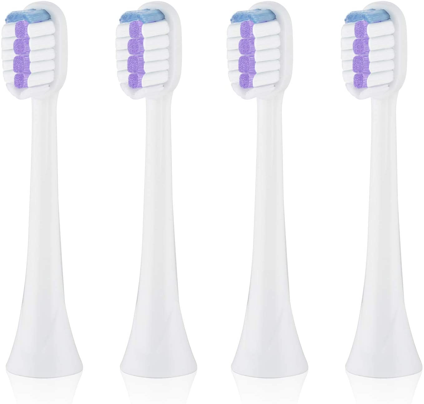 Brush Heads for Philips Sonicare Electric Toothbrush, BL551-X, 4 Pack Oral Basics