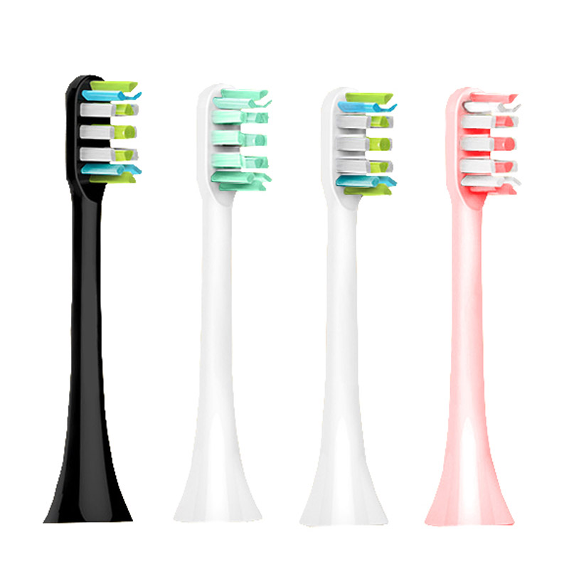 4/10/12 Pcs Replacement Brush Heads Suitable for xiaomi SOOCAS X3 X1 X5 SOOCARE Electric Toothbrush Dupont Bristle Sealed Packed Toothbrush Head