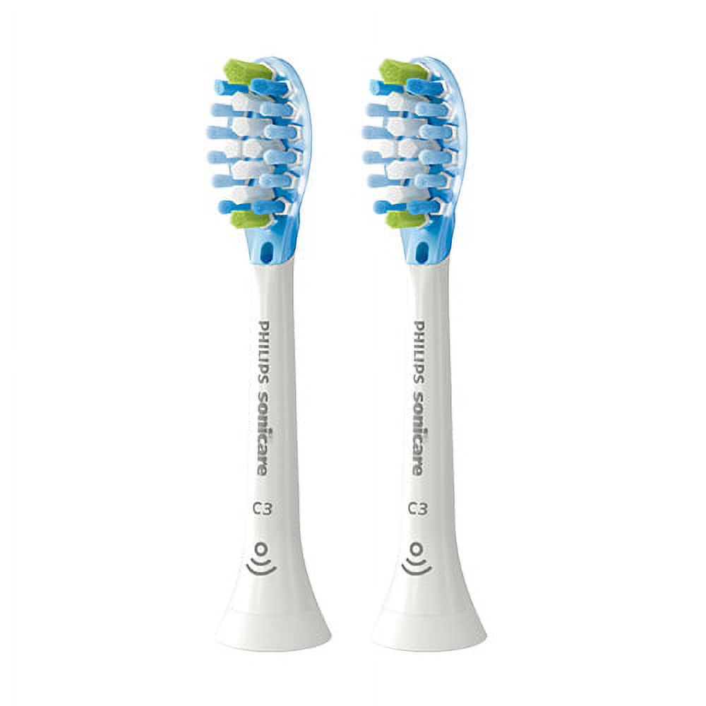 Philips Sonicare C3 HX9042/65 Replacement Toothbrush Head - 2 Pack (White) Sonicare