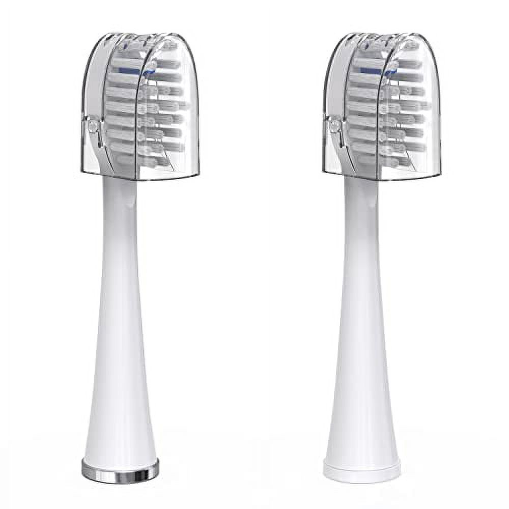 Waterpik Full Size Replacement Brush Heads With Covers for Sonic-Fusion Flossing Toothbrush SFFB-2EW, 2 Count White Visit the Waterpik Store