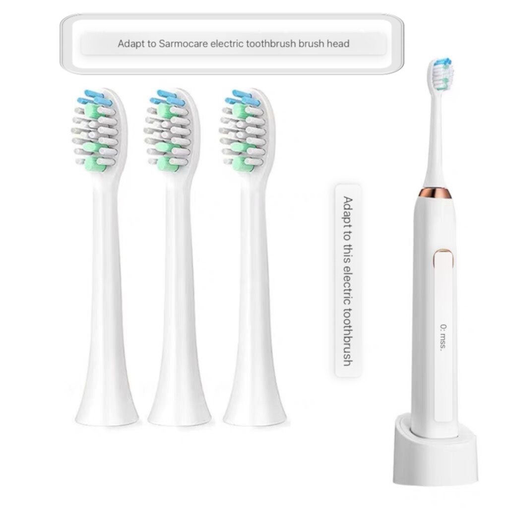 2-16pcs Sarmocare S100 S200 S600 S700 S710 S800 S820 S900 S910 Toothbrush Heads Ultrasonic Sonic Electric Toothbrush Heads Toothbrush Head