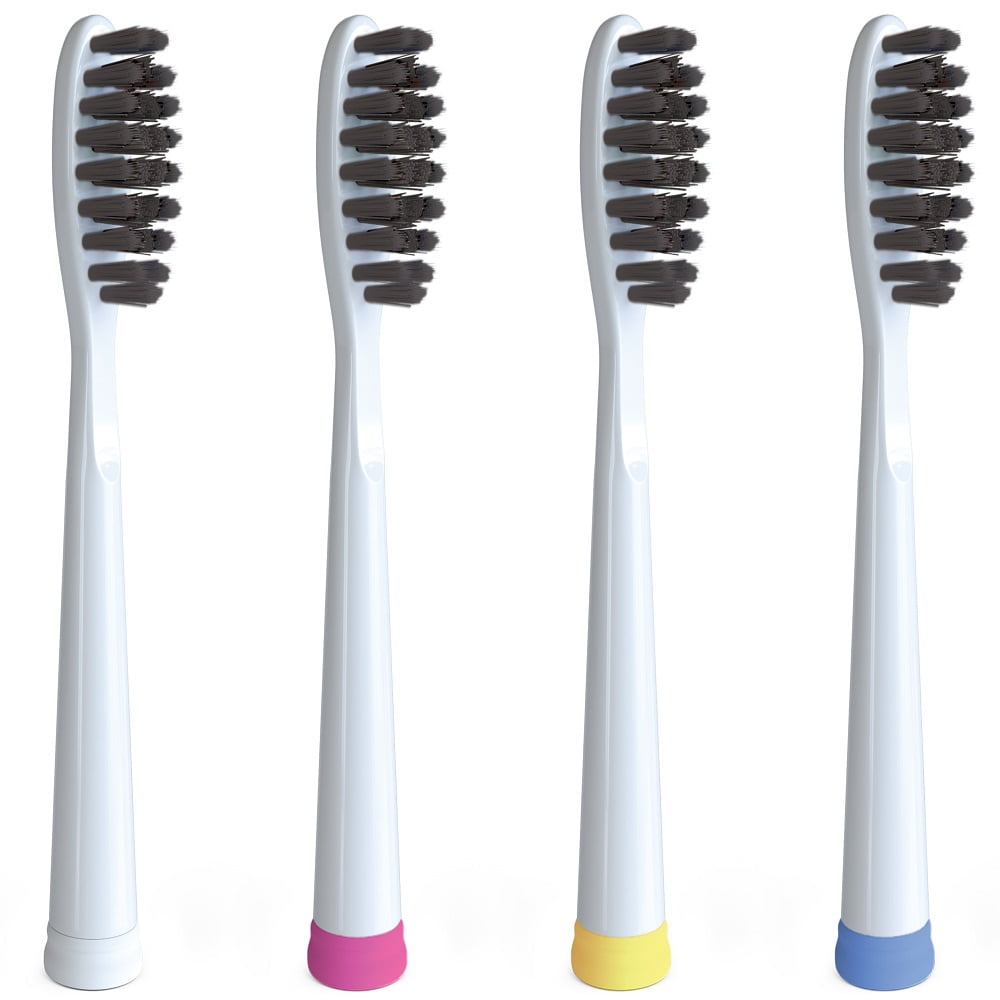 Sonic-FX Replacement Electric Toothbrush Heads, Varying Bristle Lengths, 4 Count, White Sonic-FX