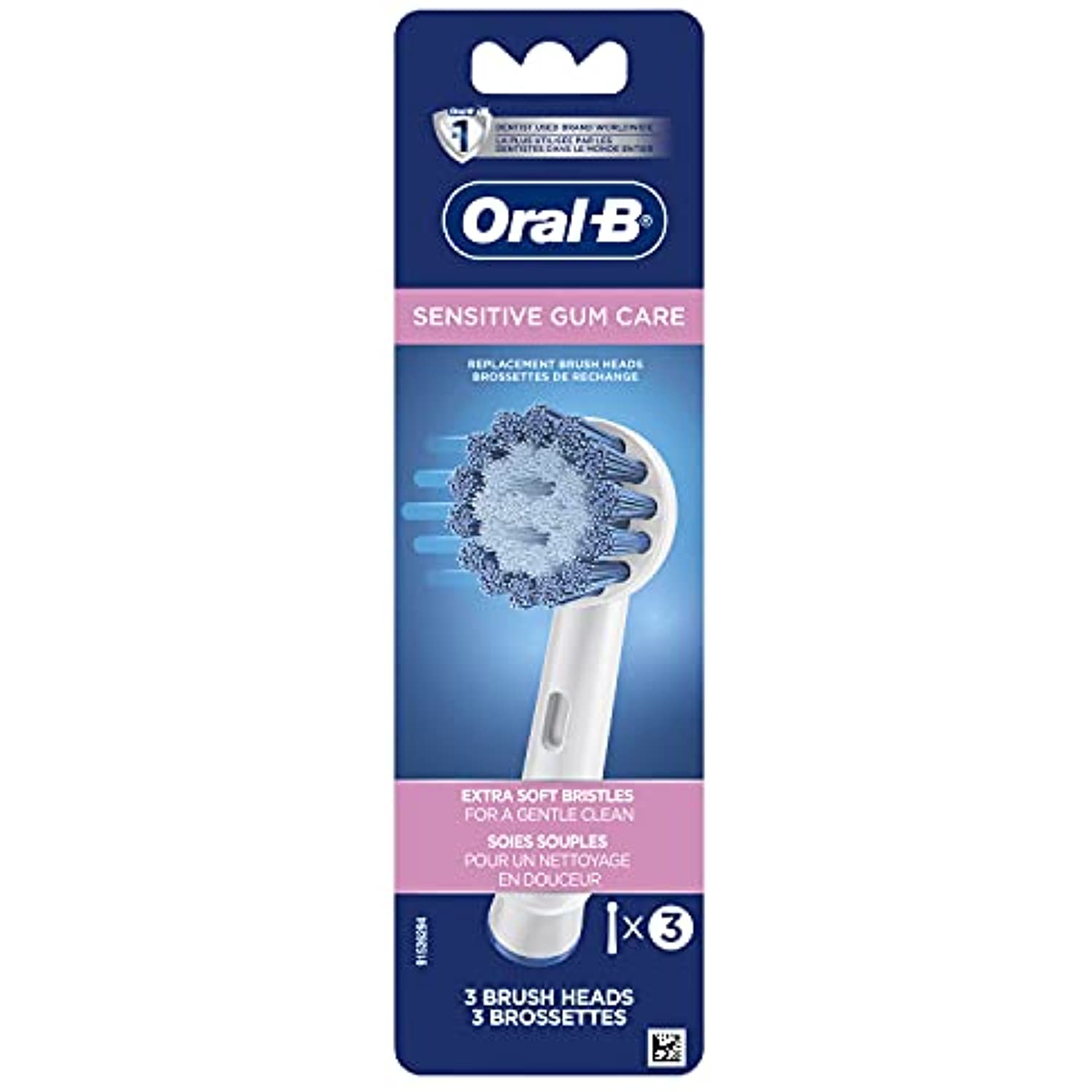 Oral-B Sensitive Gum Care Electric Toothbrush Replacement Brush Heads Refill, 3 Count Visit the Oral-B Store