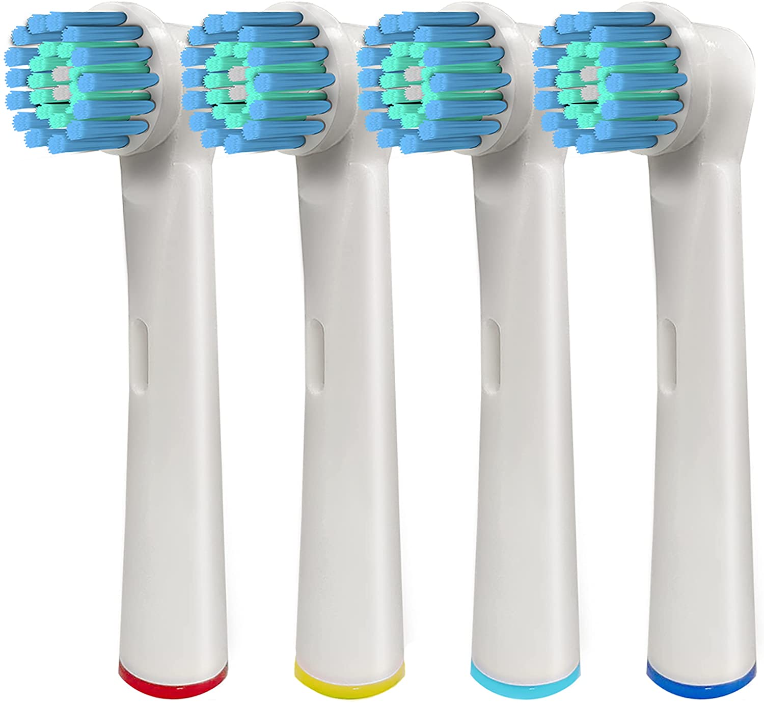 Toothbrush Replacement Heads Compatible with Oral B Braun, Pk of 4 Best Professional Brush Heads for Oralb Kids, Soft, Sensitive, Triumph, Pro 1000 Alayna