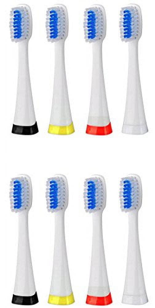 Pursonic 8 pack replacement Brush Heads for S750 (white) Pursonic