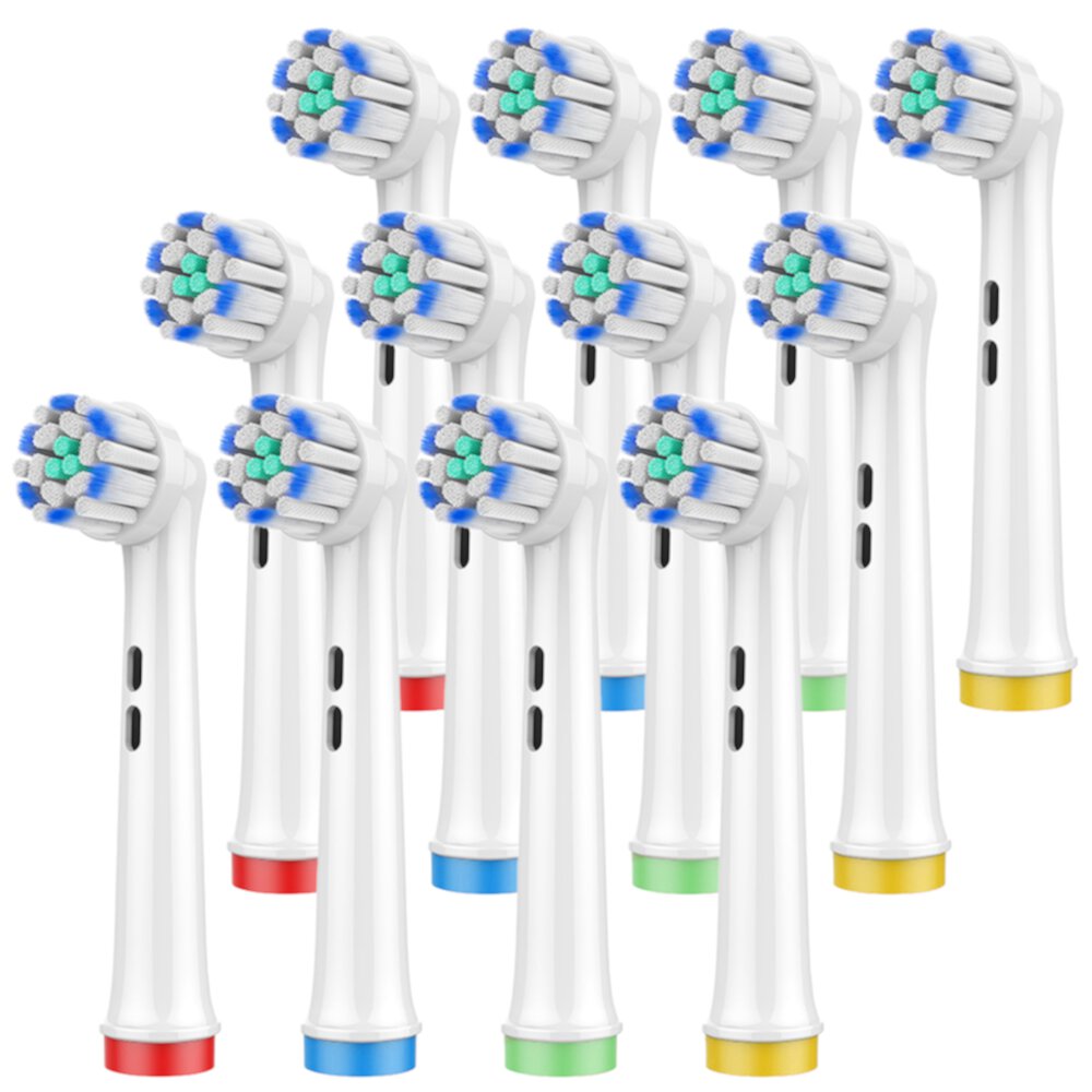 GENKENT Replacement Toothbrush Heads Compatible with Oral B Braun 12Pcs Sensitive Gum Care Electric Toothbrush Heads Ultra Soft Brush Heads Refill for Oral B 7000/Pro 1000/9600/500/3000 Visit the GENKENT Store