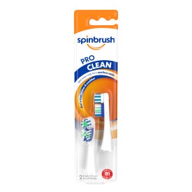 Arm & Hammer Spinbrush Pro Clean Medium 2 Replacement Brush Heads Arm & Hammer