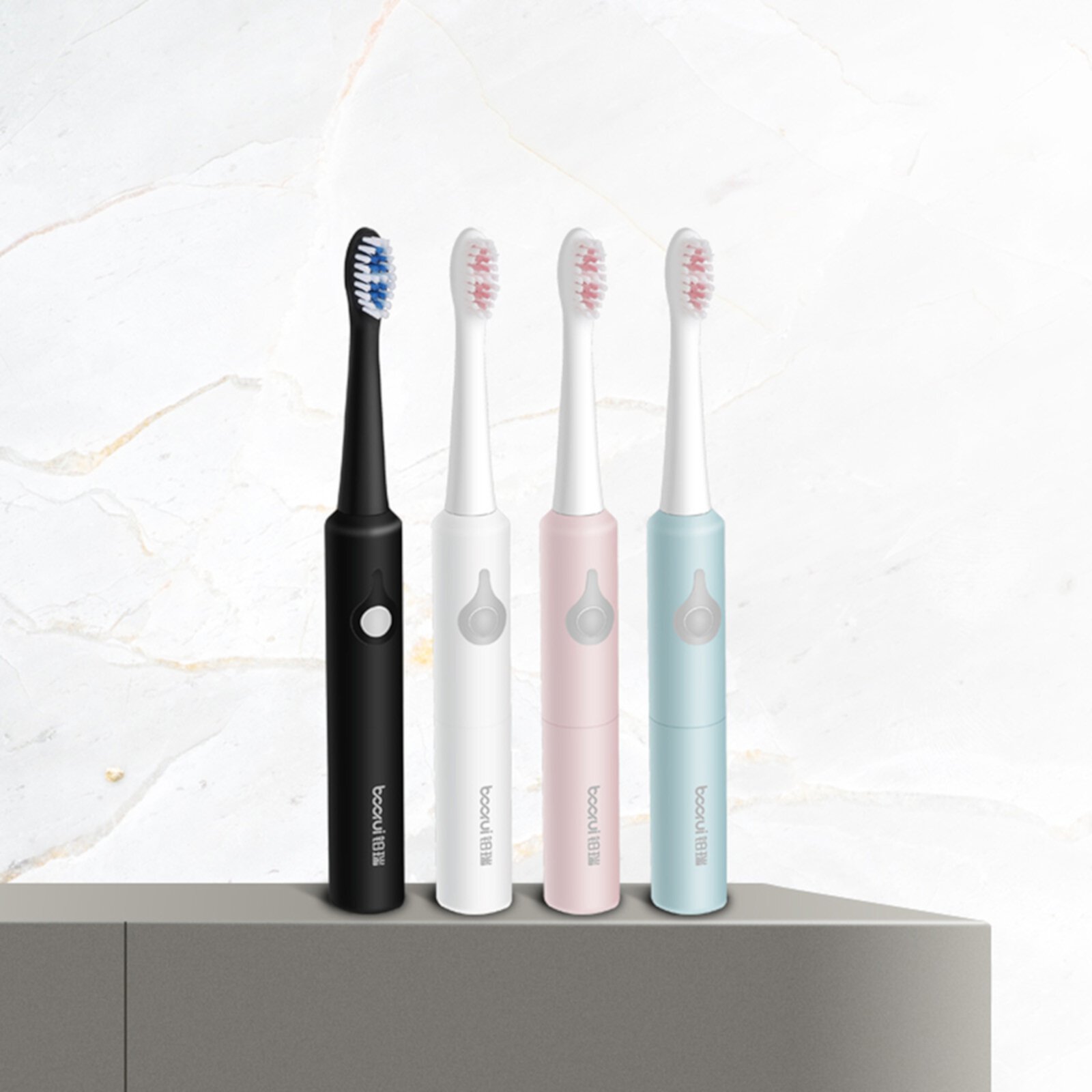 Apmemiss Toddler Electric Toothbrush Age 2-4 Clearance Electric Toothbrush,, Low Noise, Portable, Smart Timer Electric Toothbrush IPX7 Water Electric Toothbrush Vibration Warehouse Clearance Apmemiss