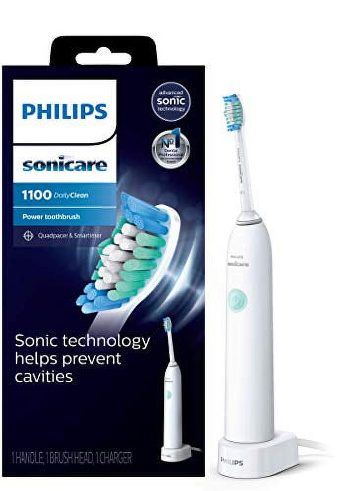 Philips Sonicare Rechargeable Electric Power Toothbrush, White, HX3411/04 Visit the Sonicare Store