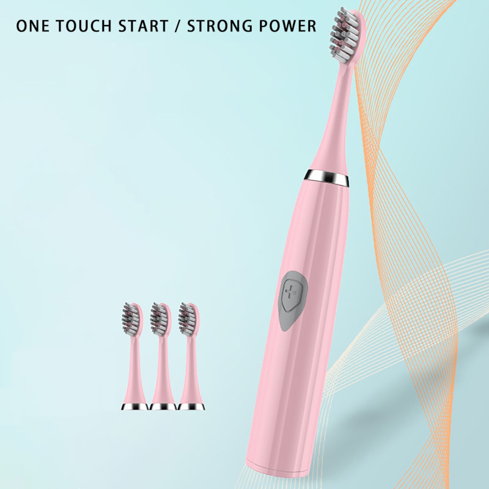 JINCBY Clearance,Electric Toothbrush Toothbrush IPX7 Electric Toothbrush With 3 Brush Heads Gift for Women JINCBY