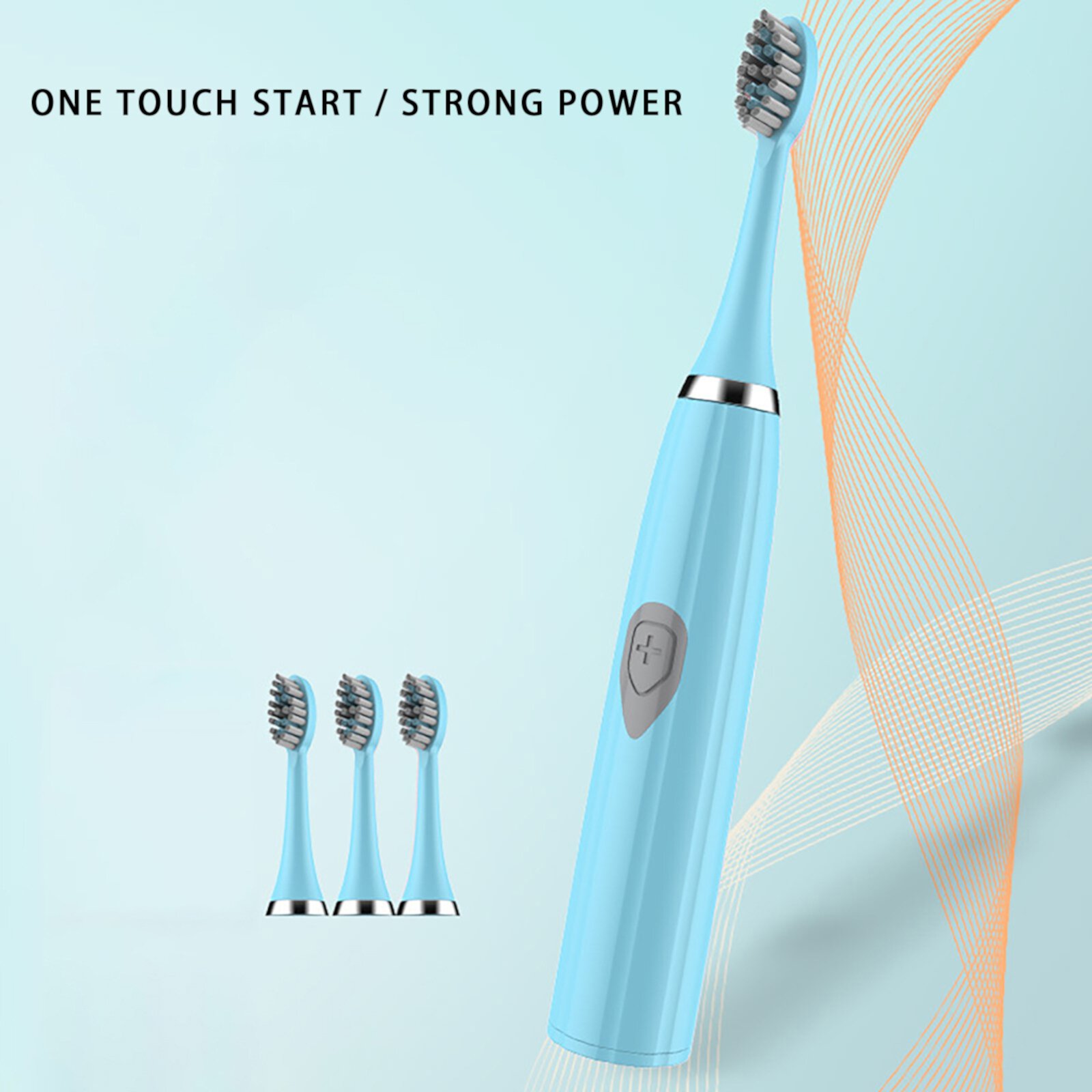 JINCBY Clearance,Electric Toothbrush Toothbrush IPX7 Electric Toothbrush With 3 Brush Heads Gift for Women JINCBY