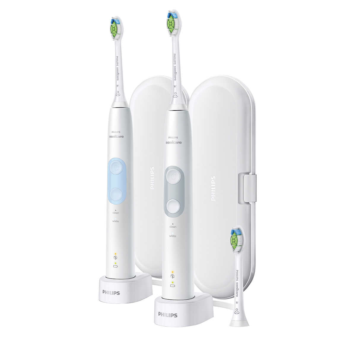 Philips Sonicare Optimal Clean Rechargeable Toothbrush, 2-pack Visit the Sonicare Store