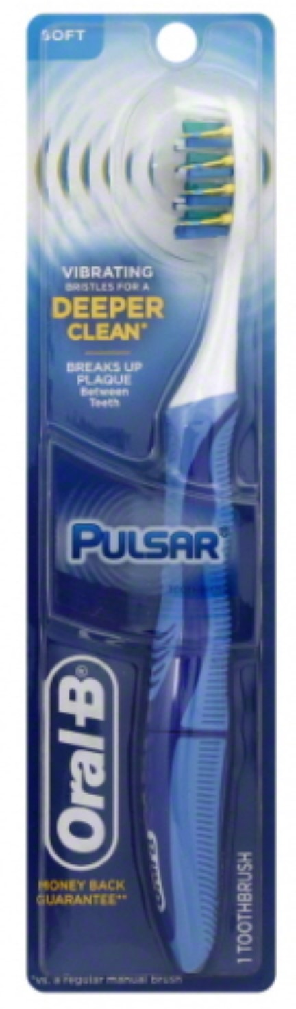 Oral-B Pulsar Toothbrush Soft 1 Each (Pack of 3) Visit the Oral-B Store