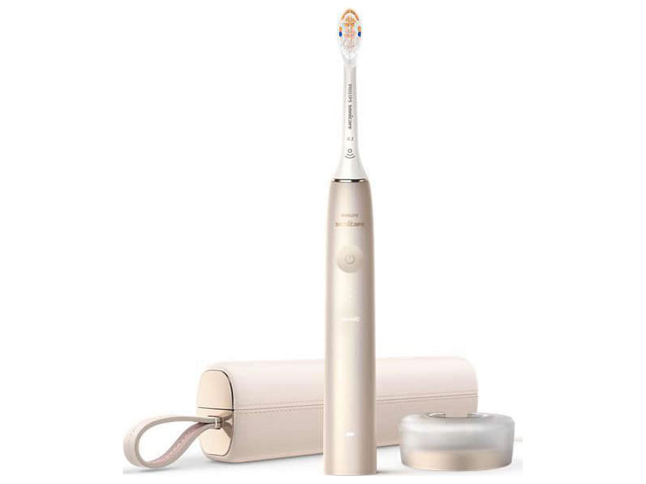 Philips Sonicare DiamondClean Prestige 9900 Rechargeable Electric Toothbrush with SenseIQ, Champagne HX9990/11 Visit the Sonicare Store