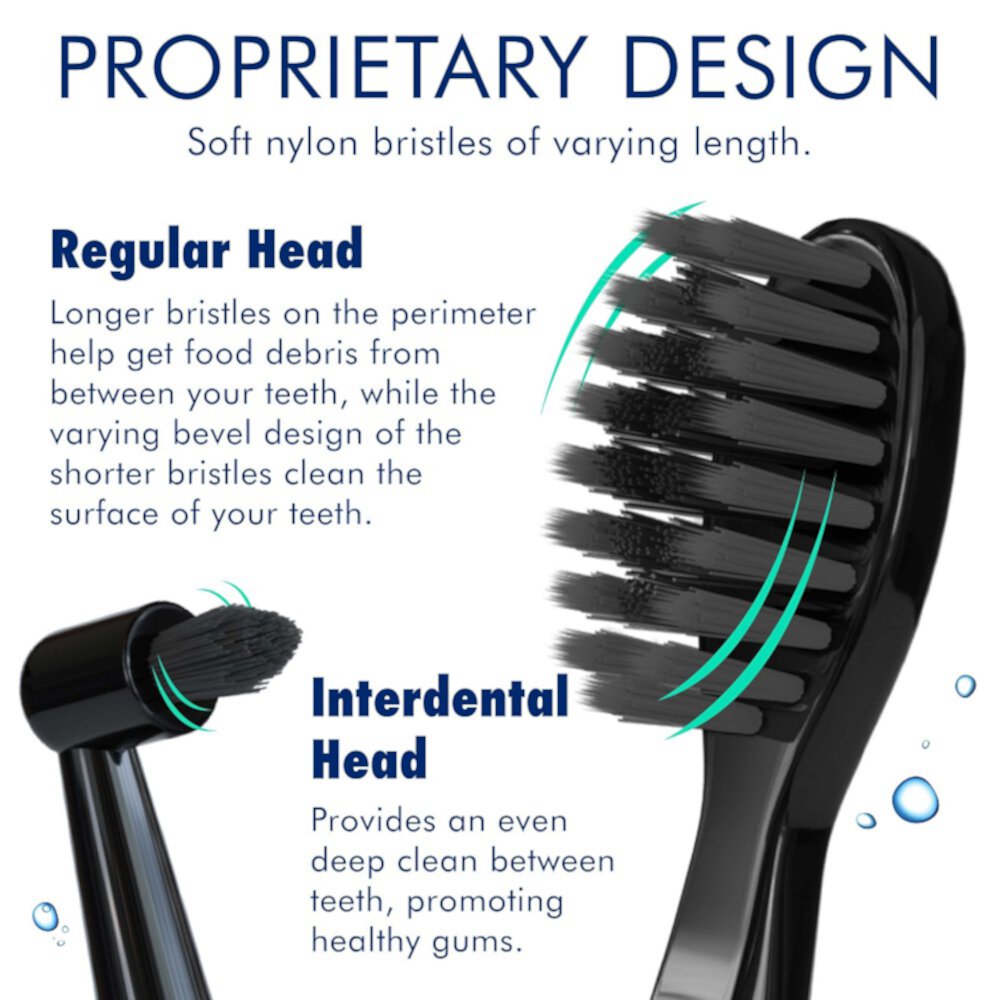 Sonic-FX Solo Electric Toothbrush W/ 2 Brush Heads + 1 Interdental, 3 Brush Modes, Coral Sonic-FX