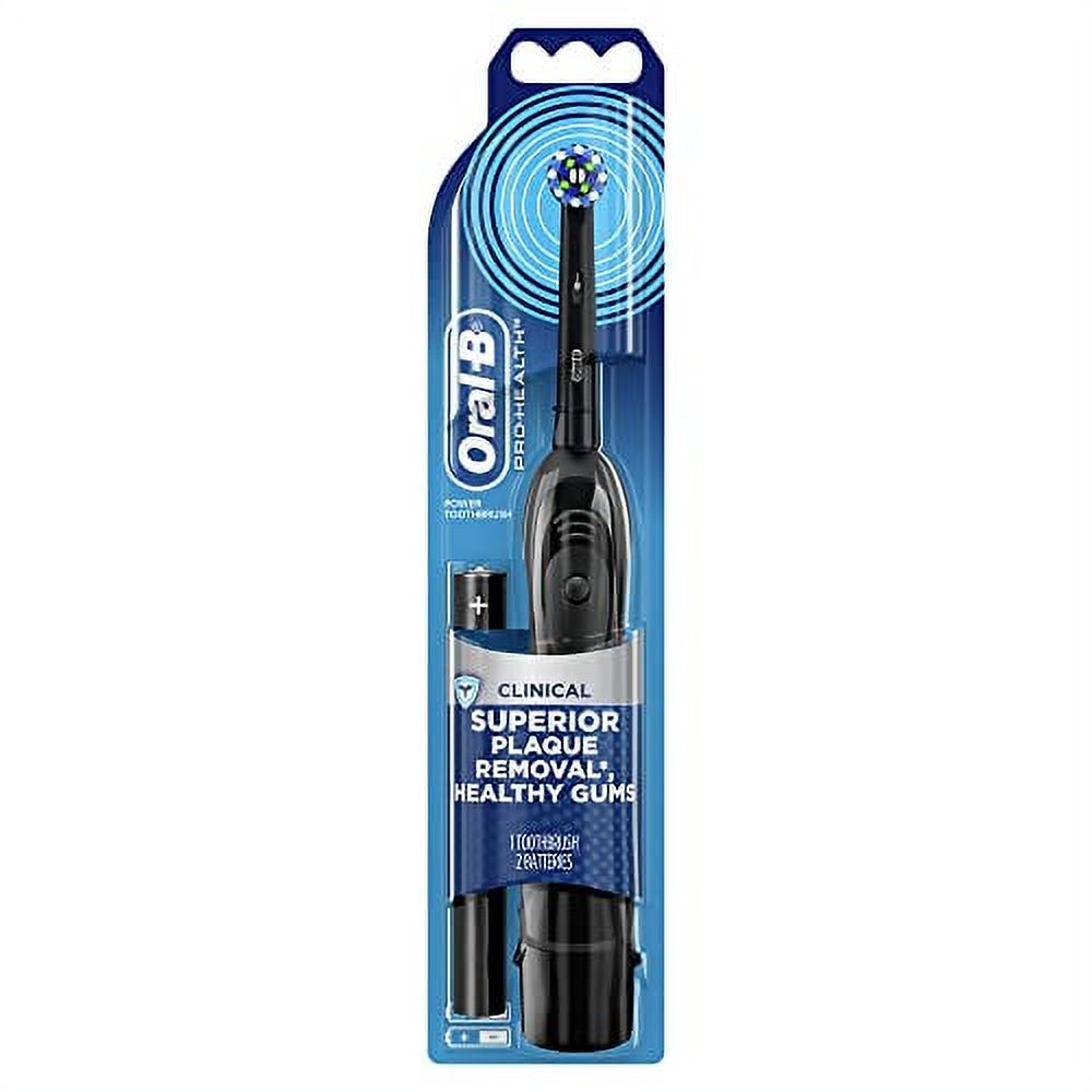 Oral-B Pro-Health Clinical, Superior Clean, Battery Power Electric Toothbrush, Black Visit the Oral-B Store