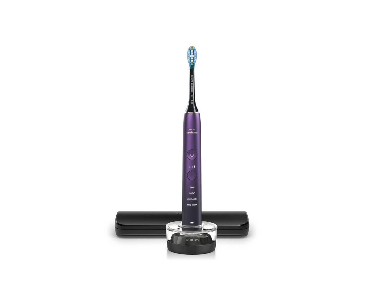 Philips Sonicare 9000 Special Edition Rechargeable Toothbrush, Black/Purple HX9911/91 Visit the Sonicare Store