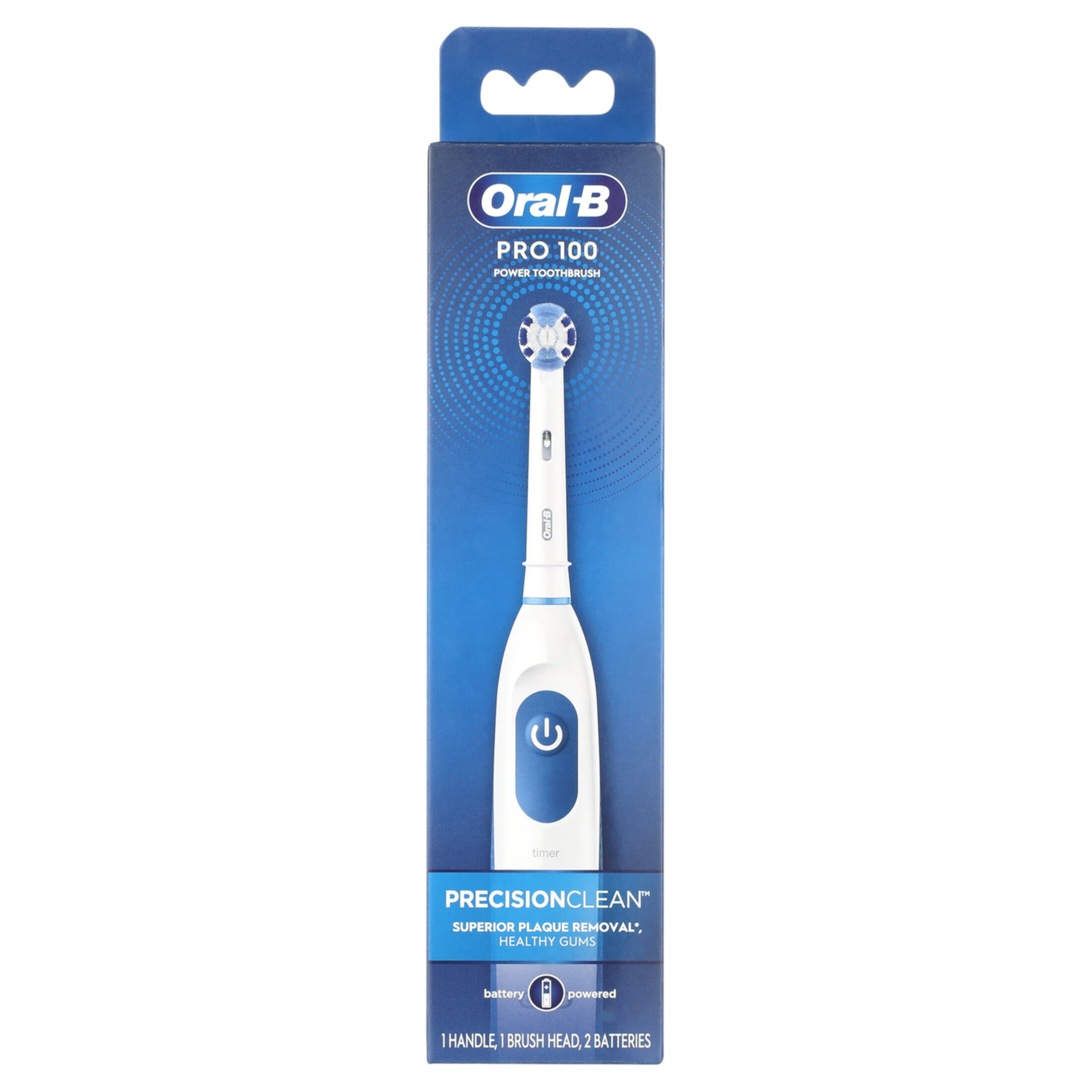 Oral-B Pro-Health Clinical Battery Powered Toothbrush, Various Colors Visit the Oral-B Store