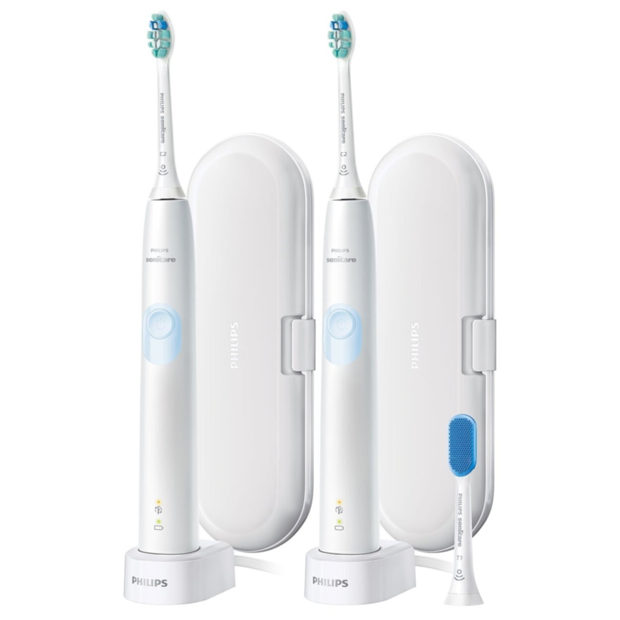 Зубная щетка ProtectiveClean 4300 с функцией ухода, 2 шт., с датчиком давления Philips