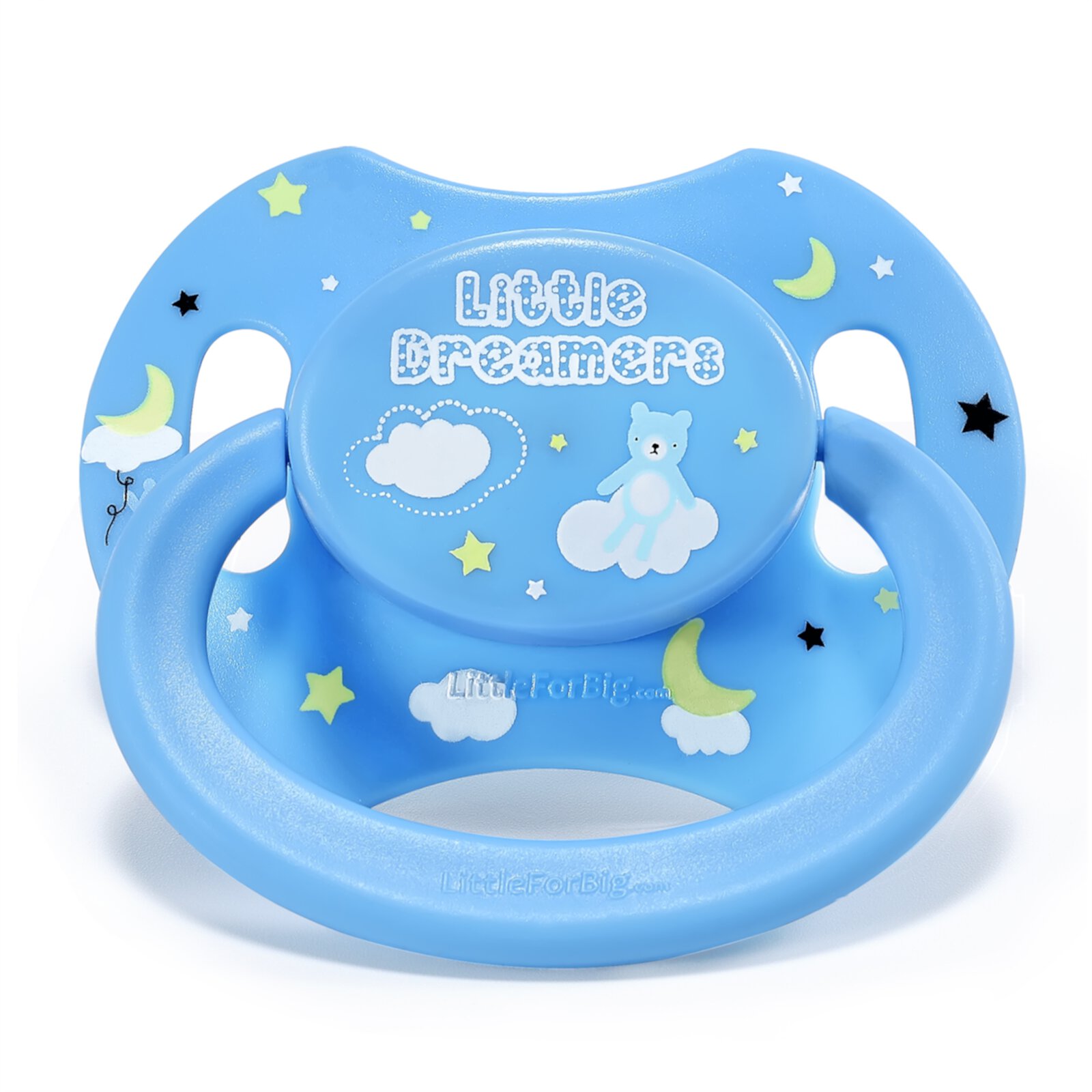 Littleforbig Bigshield Generation-II Adult Sized Pacifier Little Dreamers Pattern Littleforbig