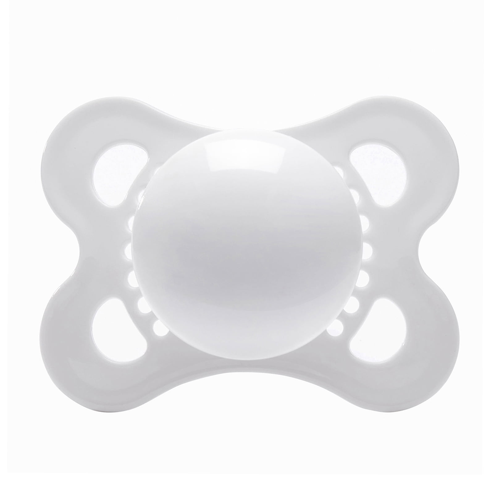 LittleForBig Bigshield Generation-3 Single Adult Sized Pacifier White Littleforbig