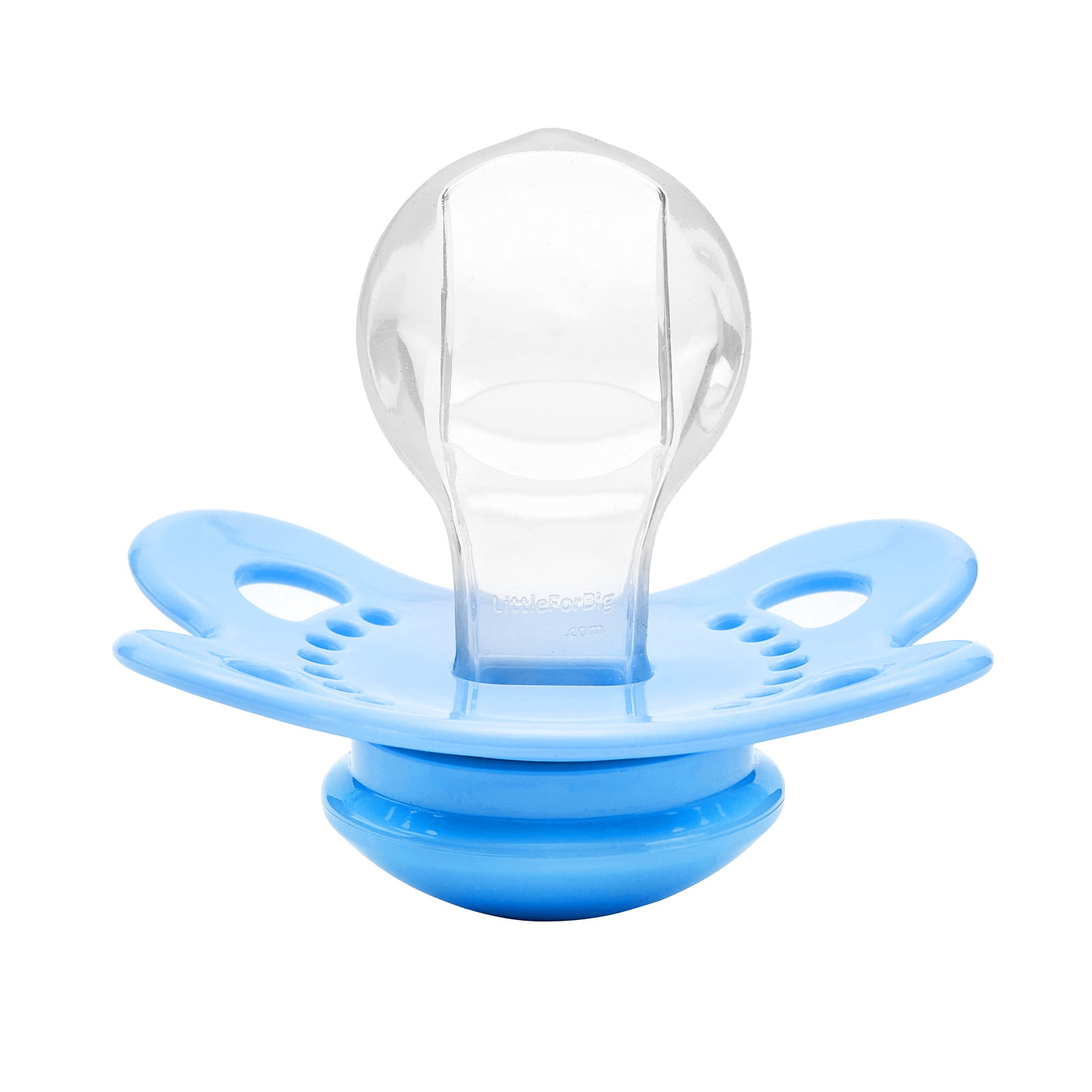 LittleForBig Bigshield Generation-3 Single Adult Sized Pacifier Blue Littleforbig