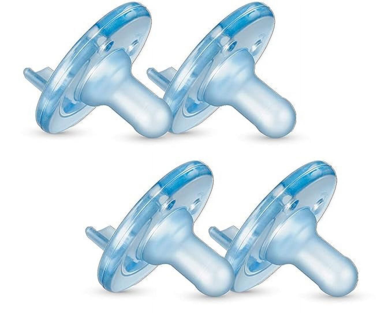 Philips Avent Soothie 3-18 months, blue/blue, 4 pack, SCF192/46 Philips Avent