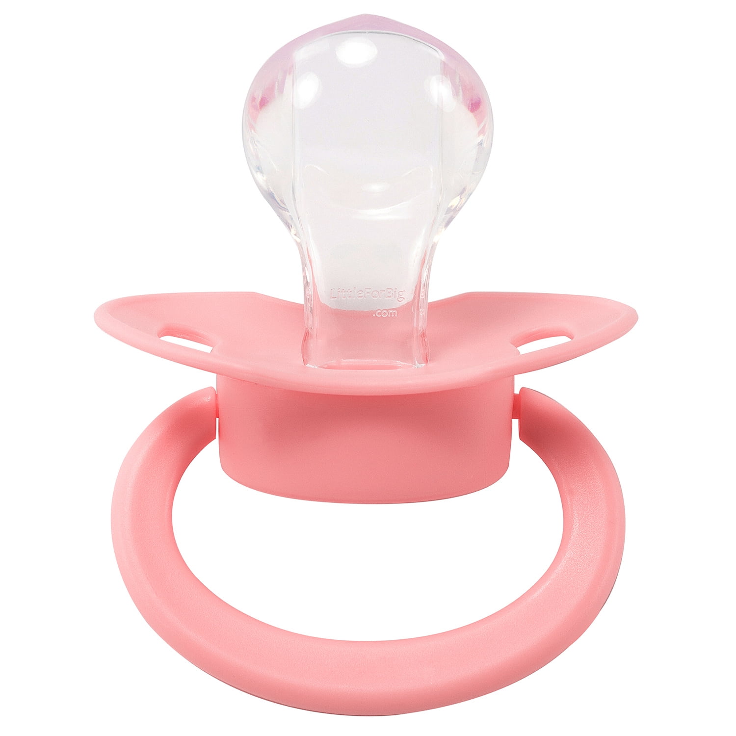 LittleForBig Bigshield Generation-II Big Sized Pacifier 3 Paci Pack - Pink, Blue, Lavender Littleforbig