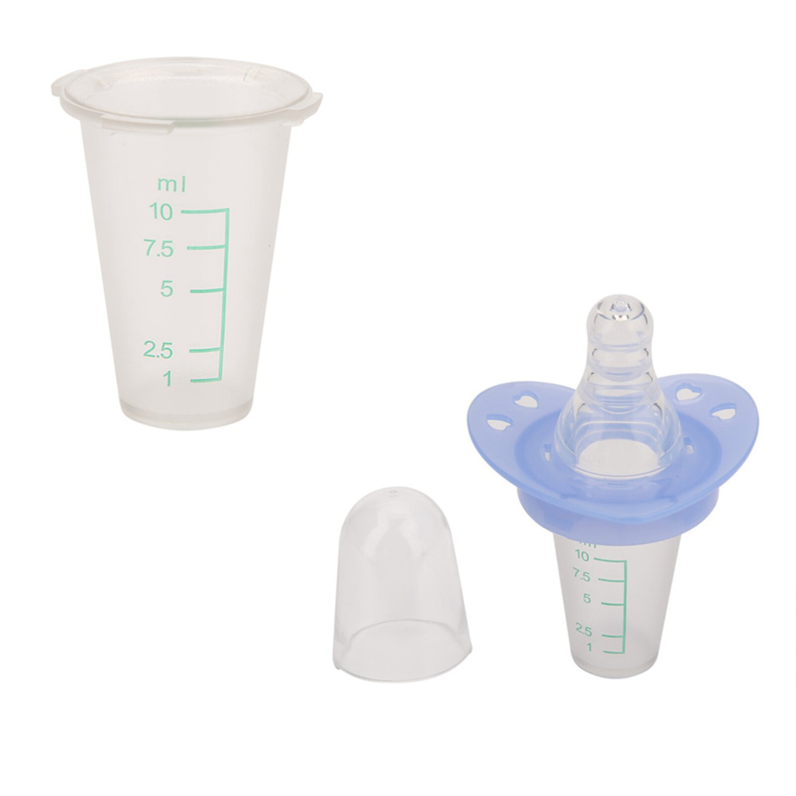 Baby Medicine Feeder, 10ml Silicone  Design Removable Easy  Baby  Feeder  For Newborn For Children For Travel For Home OTVIAP